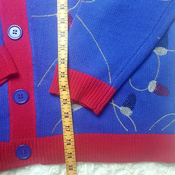 Jolly Sweaters NWOT Holiday Party Ugly Sequin XXL - Picture 7 of 8